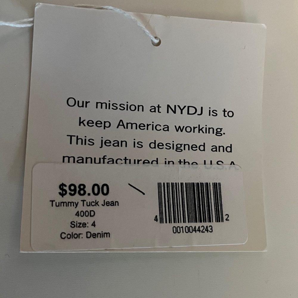 NYDJ Dark Blue Flare Jeans Wide Leg - Picture 13 of 14